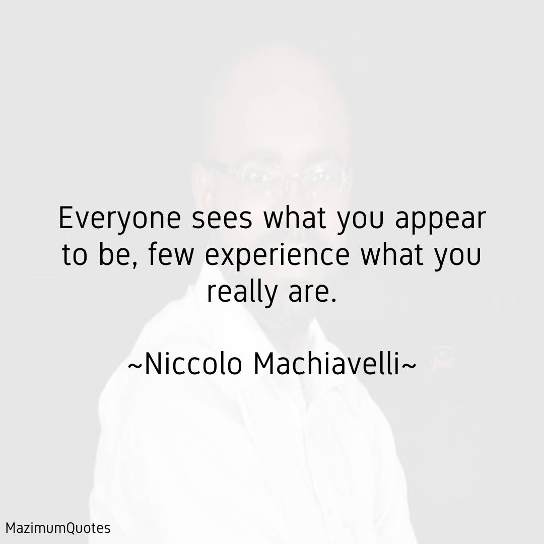 Everyone sees what you appear to be... #Electronic