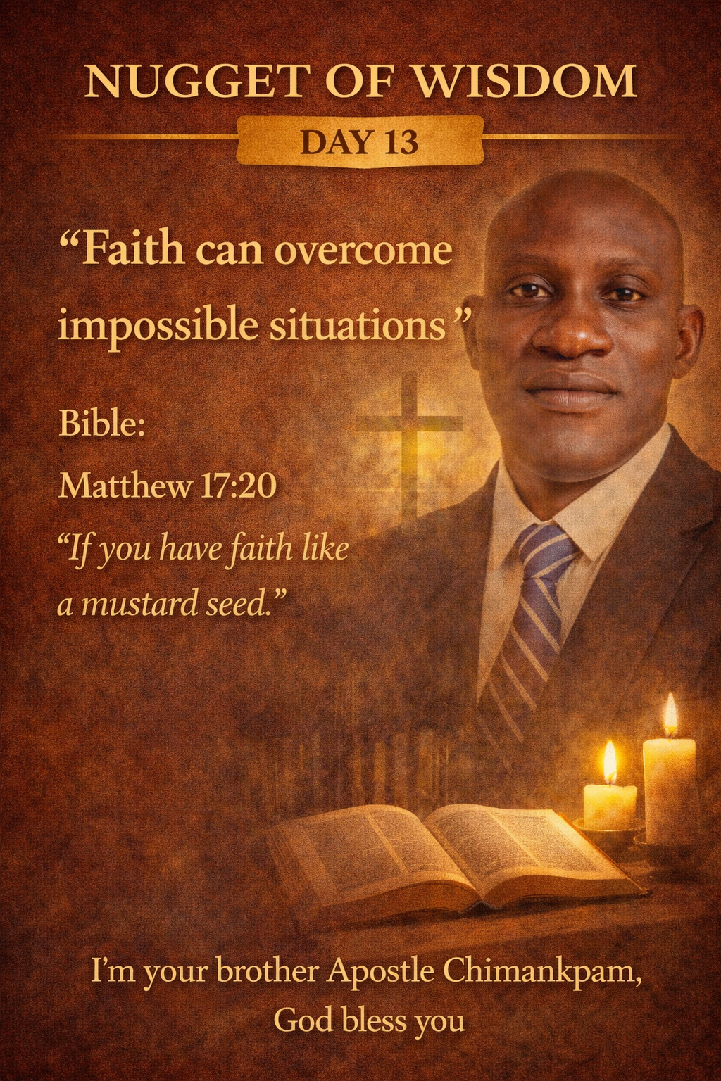 Post by Apostle Chimankpam