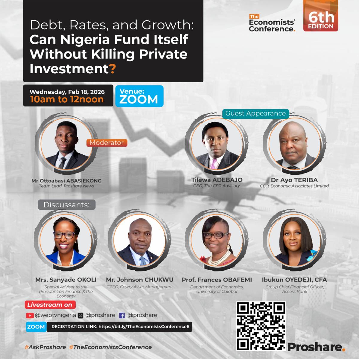 TODAY | 10:00AM (WAT)
Nigeria’s funding question can no longer wait.
With a N25.27 trillion deficit...