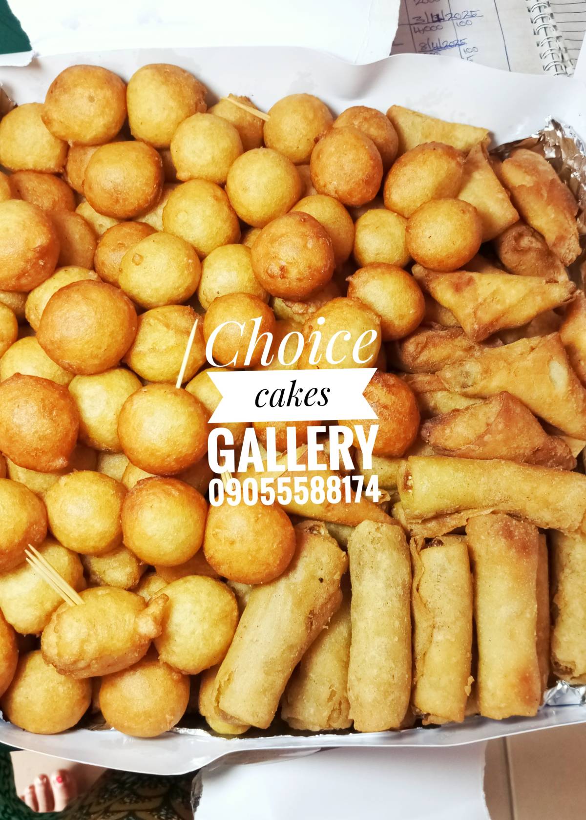 Our yummy small chops is always available by order. Payment validate order. Send us a DM. #LekeeLeke...