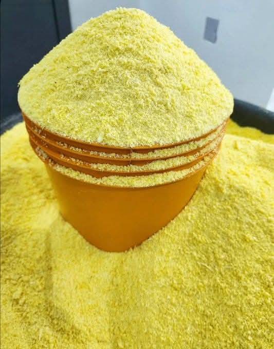 How much is one painter of yellow garri in your area, here is #1600 #LekeeLekee