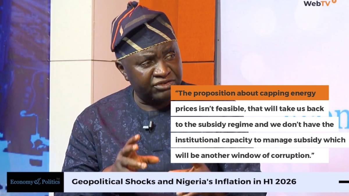 This edition of the Economy and Politics conversation anchored by Ottoabasi Abasiekong features Dr....