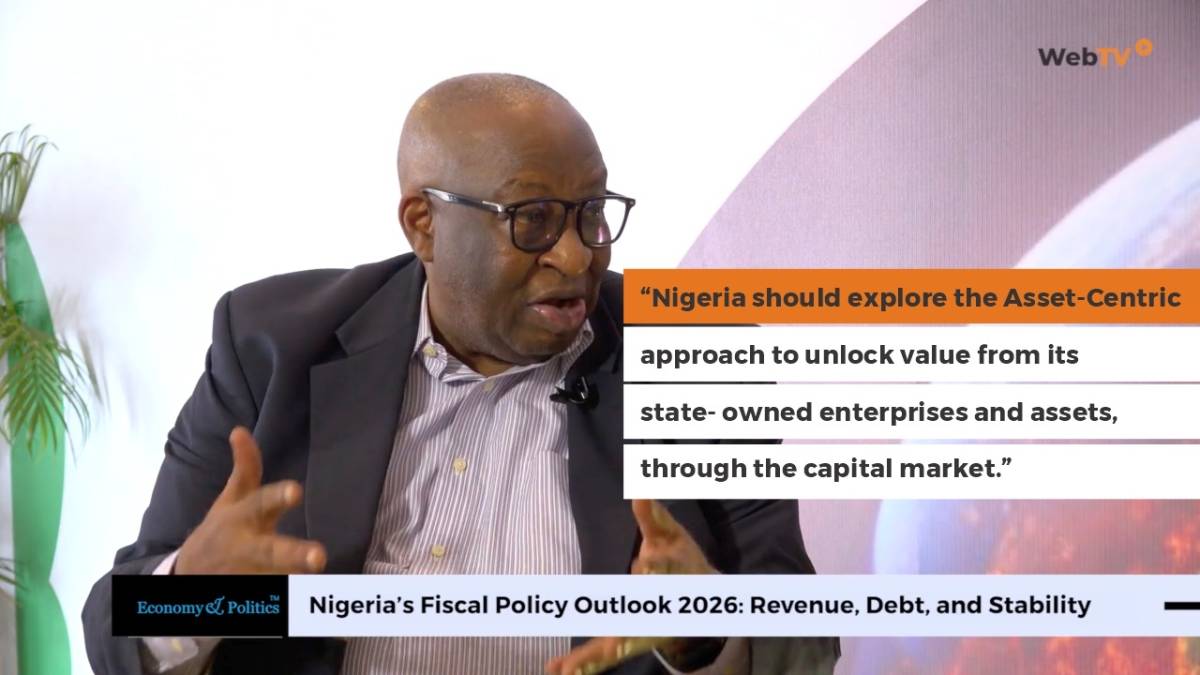 This edition of the Economy and Politics conversation, anchored by Ottoabasi Abasiekong, features Pr...