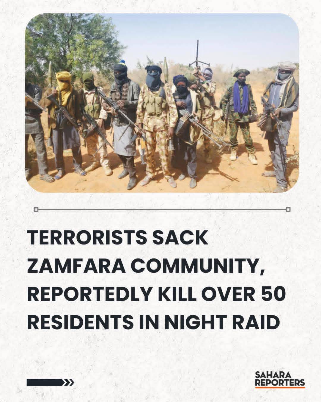 This is heart breaking and it seems there is no government in place:
Terrorists Sack Zamfara Commun...