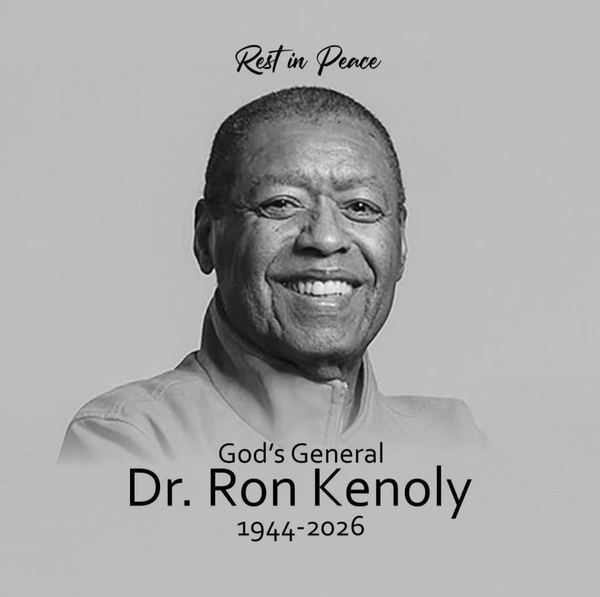 Rest in Power, Ron Kenoly! 
#RIP #RonKenoly #Trending