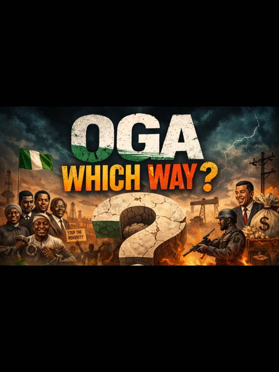 Something powerful is coming…

“Oga Which Way” is not just a song it’s a question.

A question from...