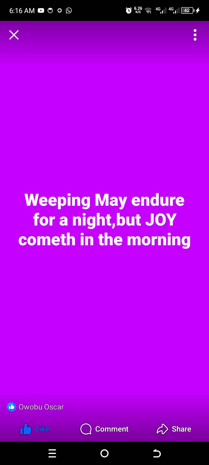 Post by Oscar Owobu Joel