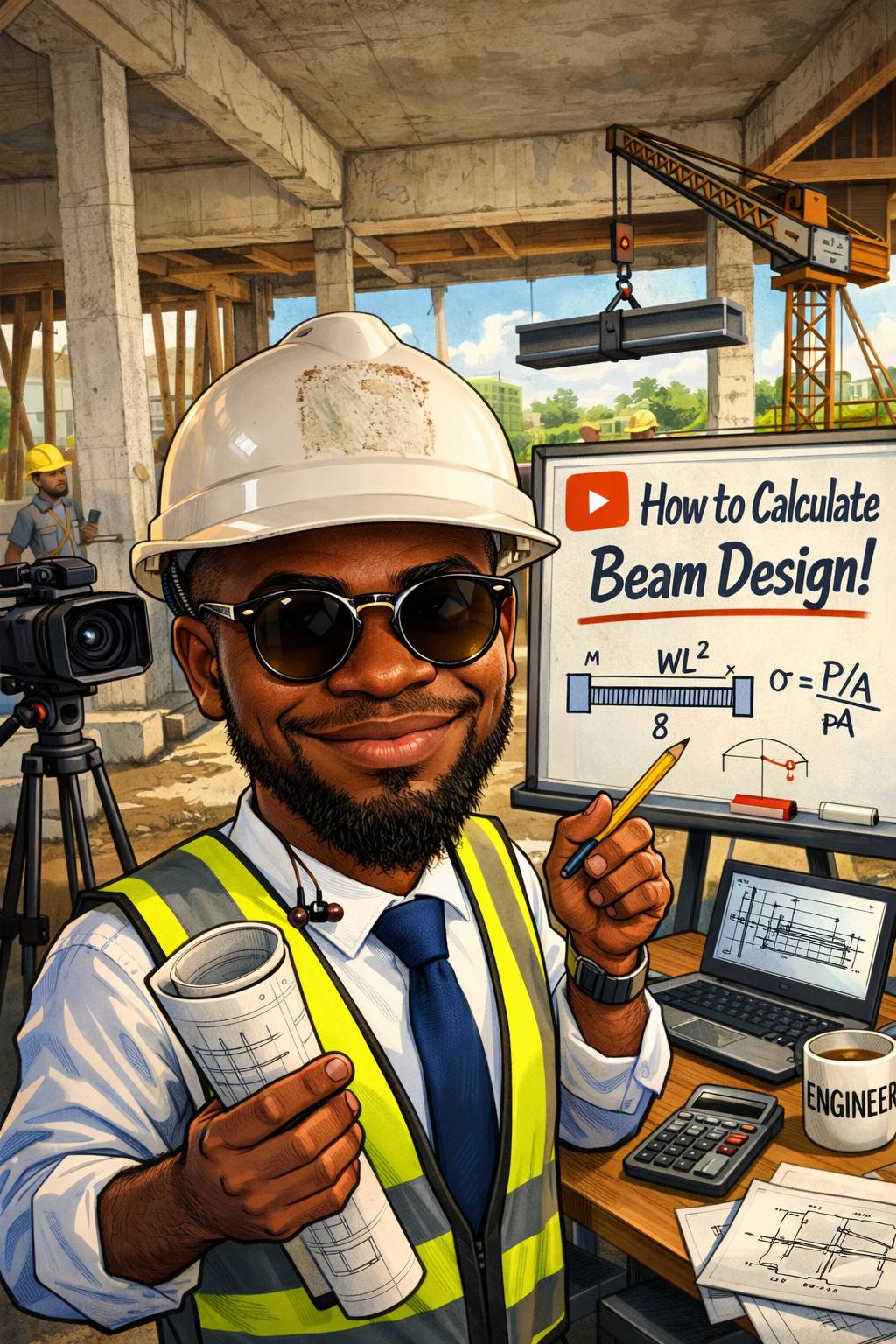 Go to ChatGPT and use this prompt: Create a caricature of me and my job based on everything you know...