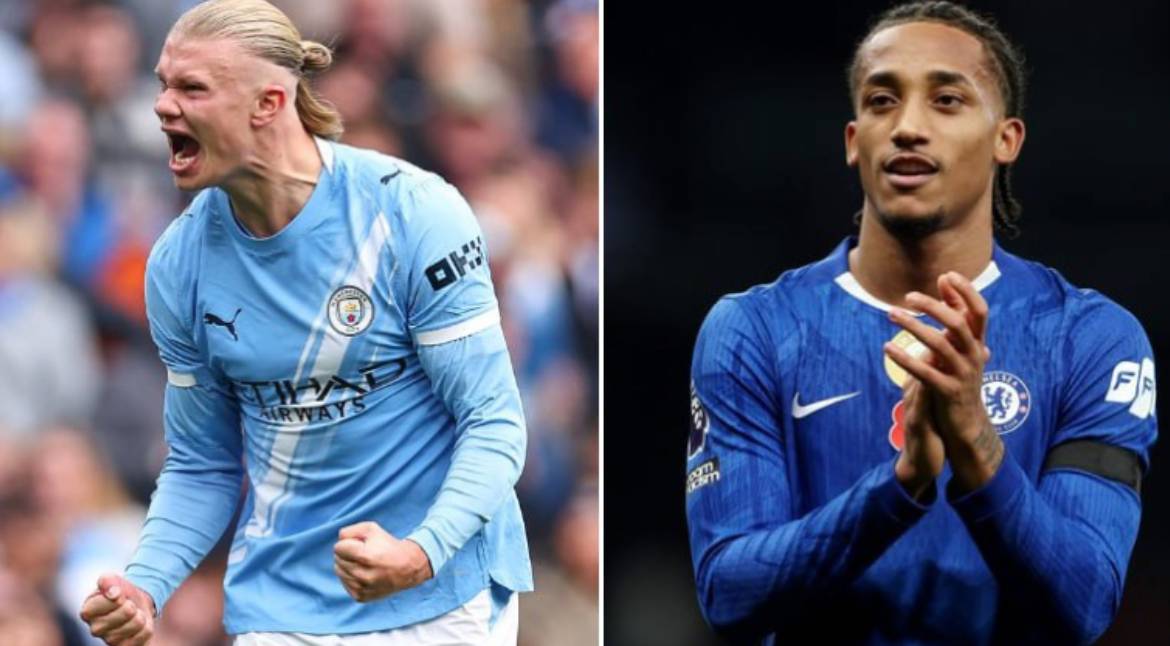 Highest-rated strikers in the Premier League this season:
๐ณ๐ด 7.57 - Erling Haaland
๐ง๐ท 7.09 - Joรฃ...