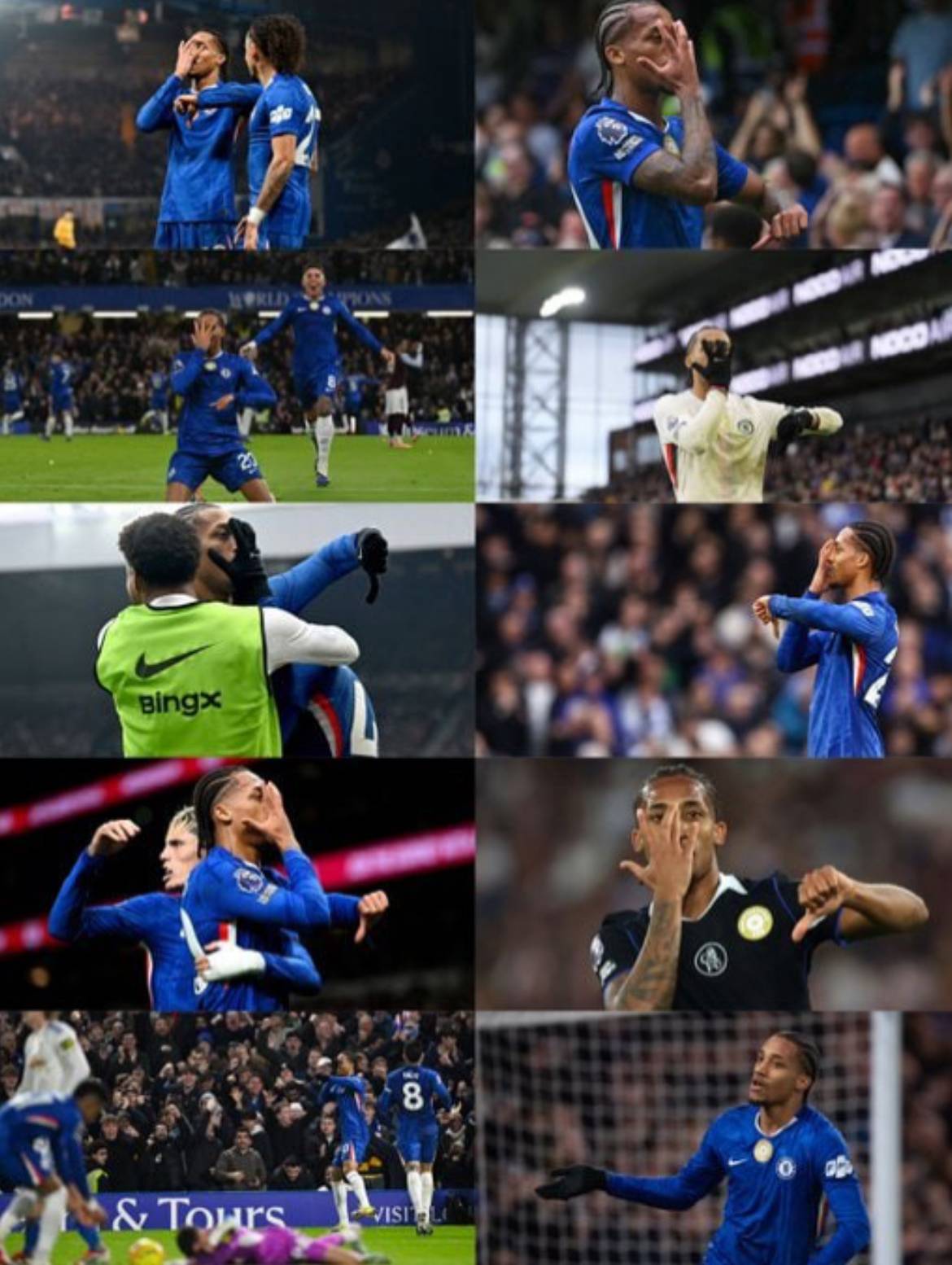 ๐ Premier League goals โฝ๏ธ
1๏ธโฃ Celebration ๐ฅท๐
1๏ธโฃ Joao Pedro ๐๐ง๐ท
#CFC | #Chelsea
๐ฒ @CFC_Che...