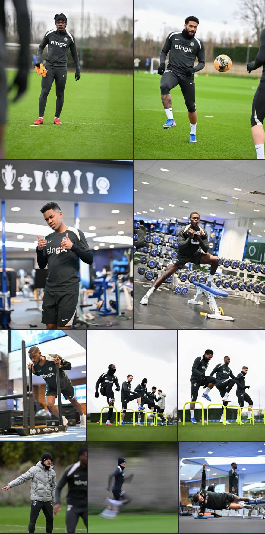 ๐ธ Today's recovery + training session ahead of Hull City clash! ๐ช๐ต
#CFC | #Chelsea
๐ฒ @CFC_Chel...