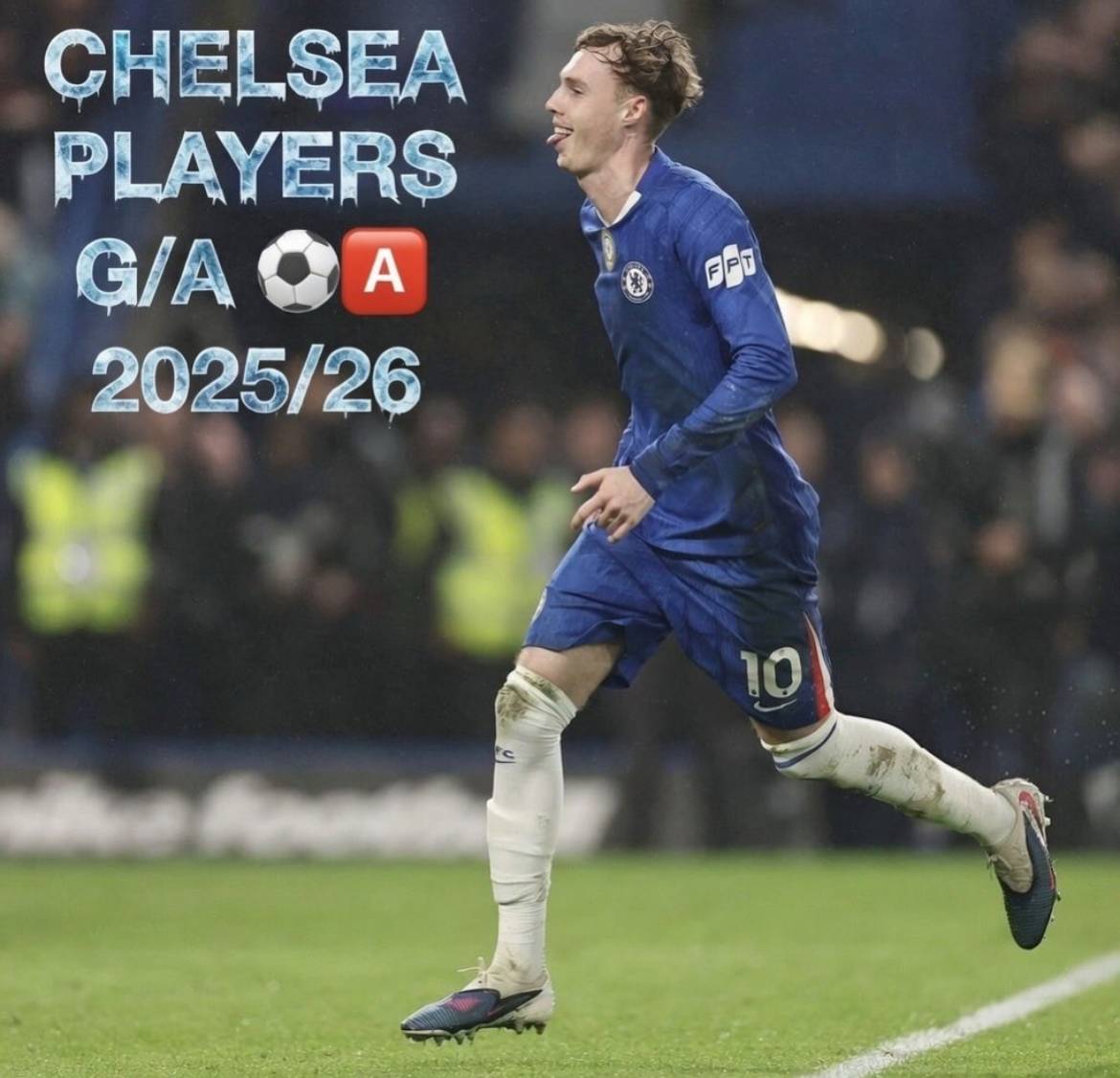 Chelsea Players G/A this season updated
Joao Pedro ⚽️x13 🅰️x5
Enzo Fernandez ⚽️x11 🅰️x4
Cole Palm...