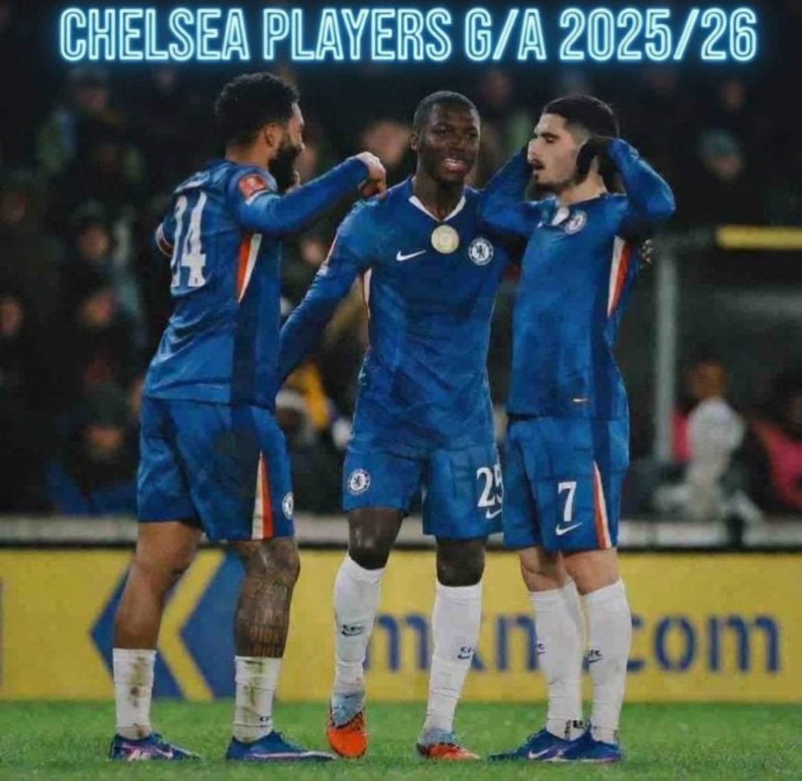 Part 2
Marc Guiu ⚽️x2 🅰️x2
Marc Cucurella ⚽️x1 🅰️x3
Trevoh Chalobah ⚽️x3
Facundo Buonanotte ⚽️...