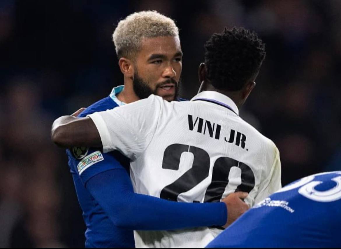 🗣Vinicius Jnr:
"From other teams who aren’t Brazilian, Reece James - I’m very good friends with him...