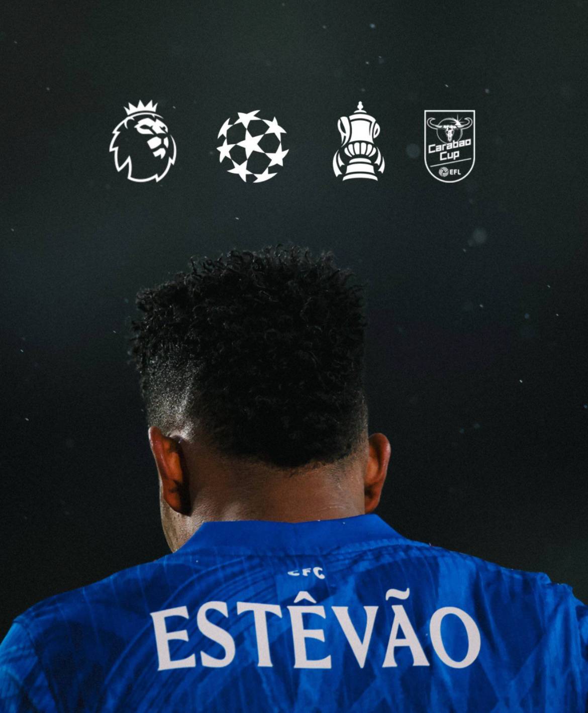 Estevao has now scored in all four competitions he has featured in for the Blues. ๐๐ง๐ท
#CFC | #Chel...
