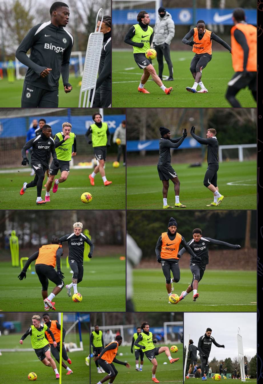 ๐ธ Today's training session ahead of Burnley clash! ๐ช๐ต (2/2)
#CFC | #Chelsea | #CHEBUR
๐ฒ @CFC_C...