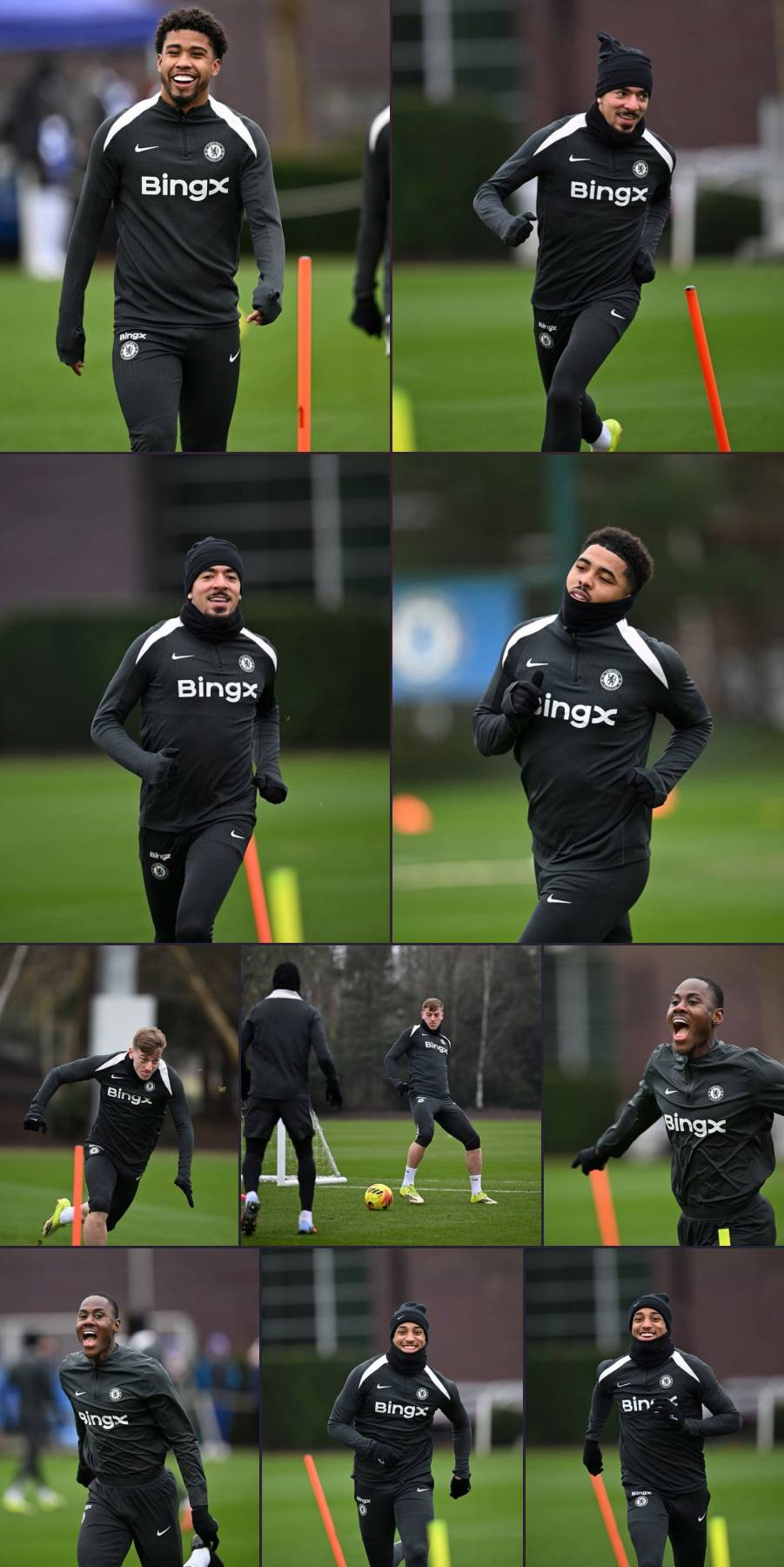๐ธ Today's training session ahead of Burnley clash! ๐ช๐ต (2/3)
#CFC | #Chelsea | #CHEBUR
๐ฒ @CFC_C...