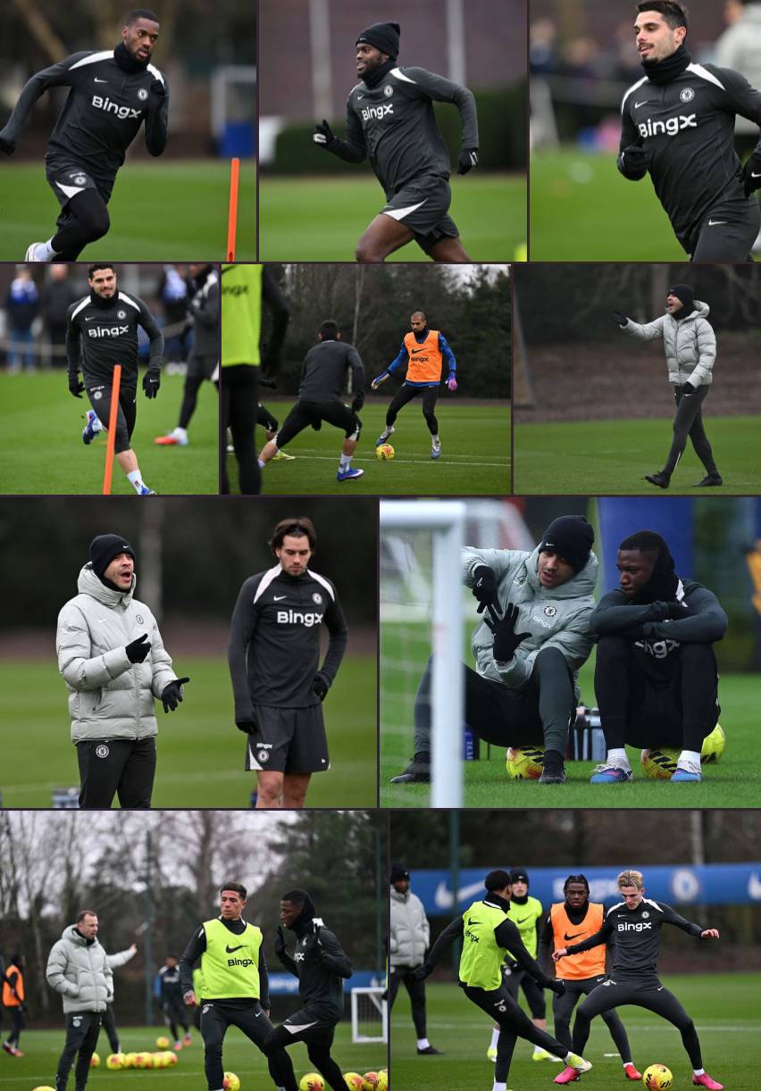 ๐ธ Today's training session ahead of Burnley clash! ๐ช๐ต (3/3)
#CFC | #Chelsea | #CHEBUR
๐ฒ CFC_Ch...