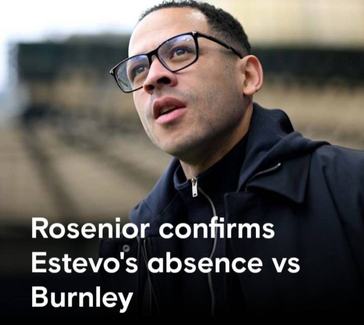 đź—ŁLiam Rosenior on Estevao:
“Unfortunately yesterday in the training session, he felt awareness in h...