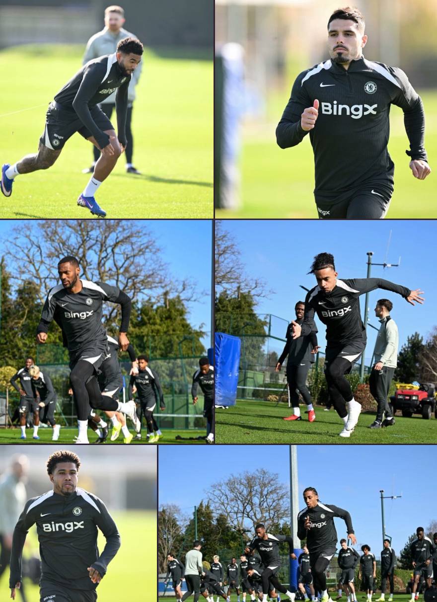 📸 Today's training session ahead of Arsenal clash! 💪🔵 (2/2)

#CFC | #Chelsea

📲 @CFC_ChelseaFC