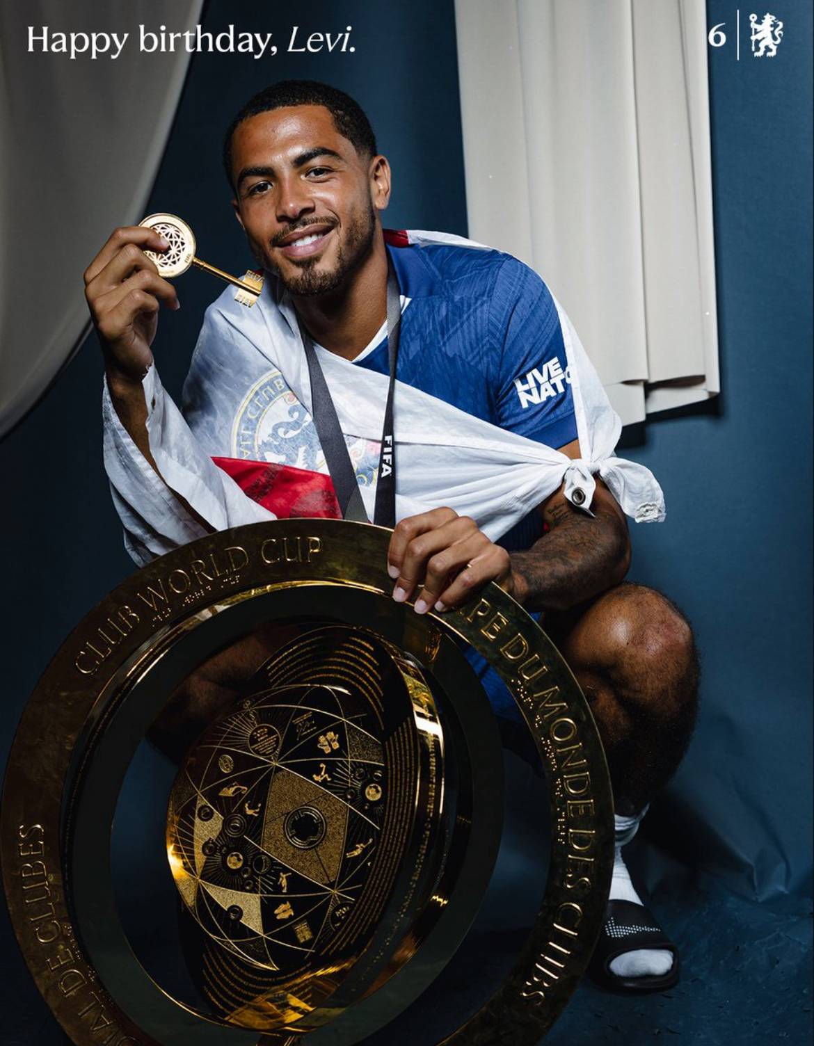 Happy birthday, Levi! ๐
#CFC | #Chelsea
๐ฒ @CFC_ChelseaFC