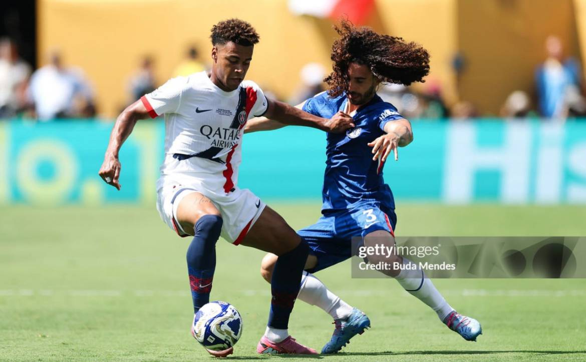 🗣Paris Saint-Germain forward Desire Doue on the possibility of facing Chelsea:
"It’s going to be tw...