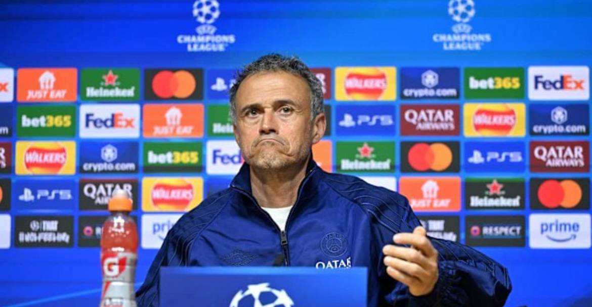 Luis Enrique: "Chelsea? It's a fascinating draw. I'm very happy. It will be fascinating to play agai...