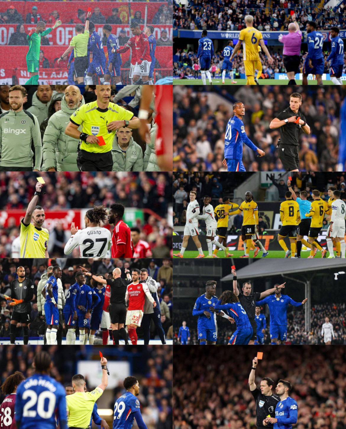 10 red cards on 10 different occasions this season, something disciplinary needs to change.
Unaccep...