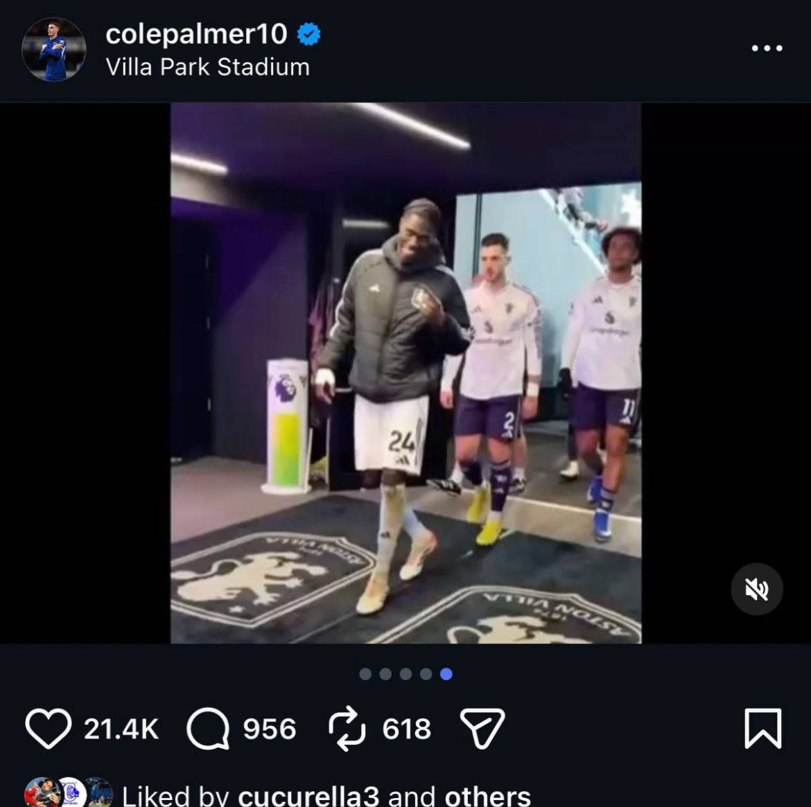 Cole Palmer on IG 🤣🤣🤣
#CFC | #Chelsea | #AVLCHE
📲 @CFC_ChelseaFC