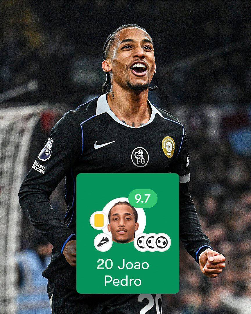 Joao Pedro has now equalled Jackson's tally of 14 league goals in 23/24.
The last Chelsea striker t...
