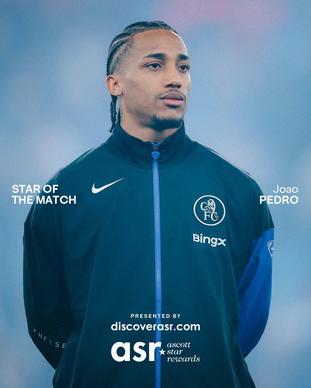Outstanding last night, Joao!
#CFC | #Chelsea | #AVLCHE
๐ฒ @CFC_ChelseaFC