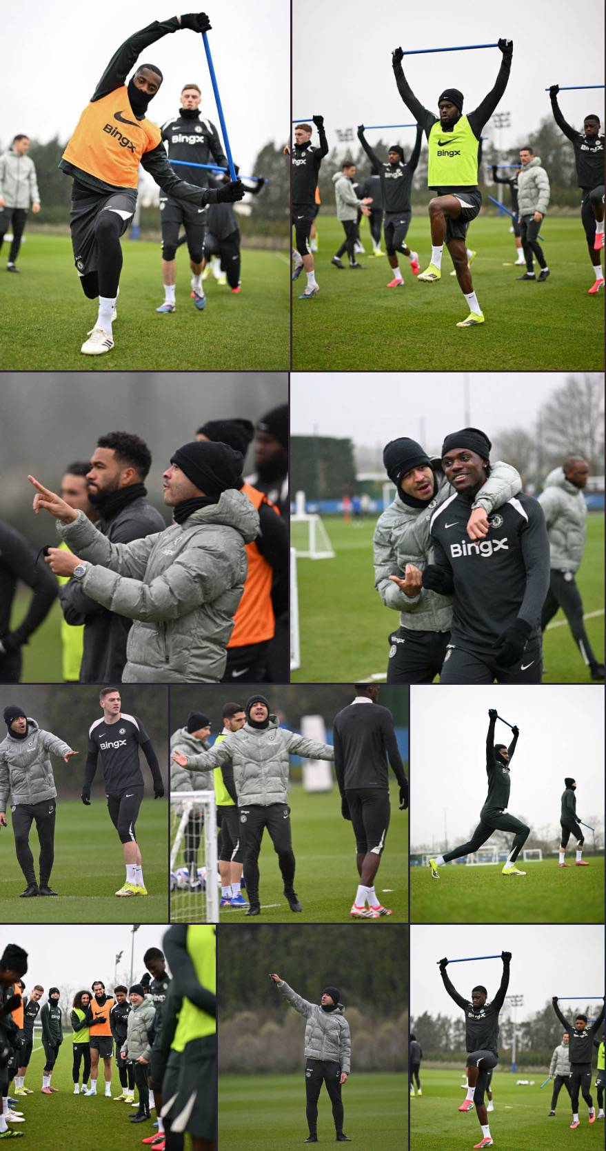 ๐ธ Today's training session ahead of Wrexham clash! ๐ช๐ต (3/3)
#CFC | #Chelsea | #EmiratesFACup...
