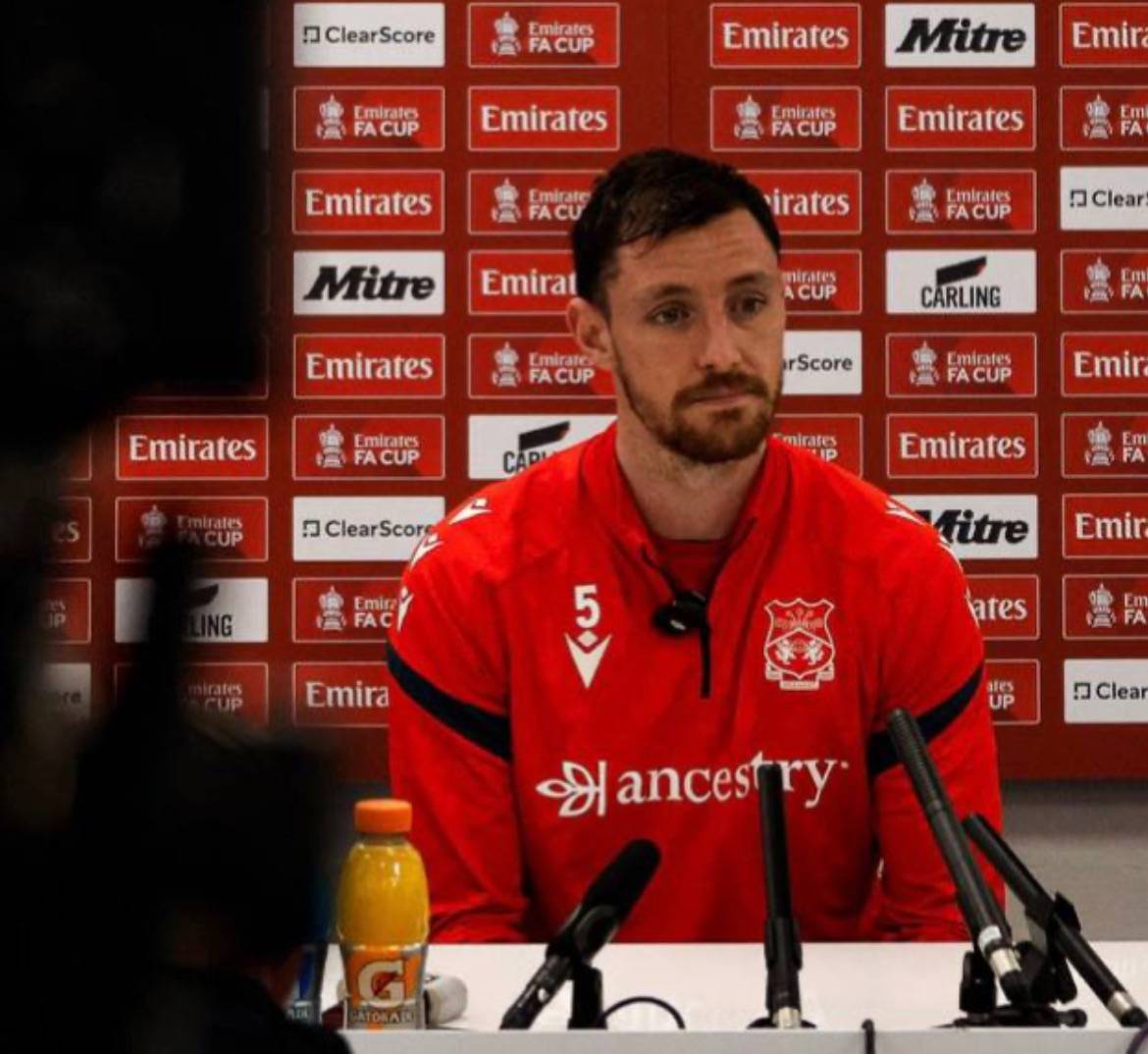 🗣️ Wrexham defender, Dom Hyam:
"Chelsea have got a lot of strengths, being in a division above, but...