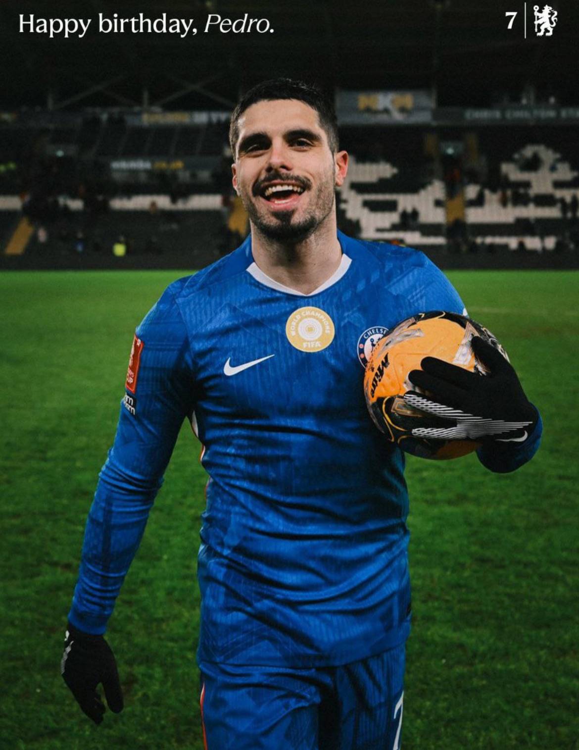 Wishing Pedro Neto a very happy birthday! ๐
#CFC | #Chelsea
๐ฒ @CFC_ChelseaFC