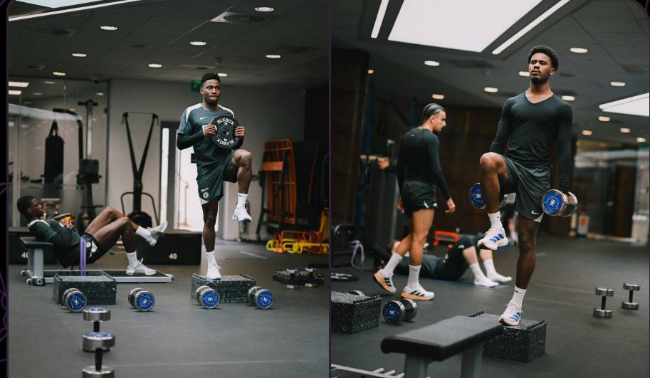 Back to it. 💪

#CFC | #Chelsea 

📲 @CFC_ChelseaFC
