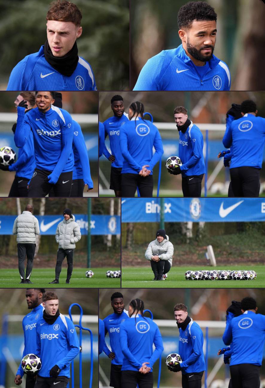 ๐ธ Today's training session ahead of PSG clash! ๐ช๐ต (1/3)
#CFC | #Chelsea | #UCL
๐ฒ @CFC_Chelsea...