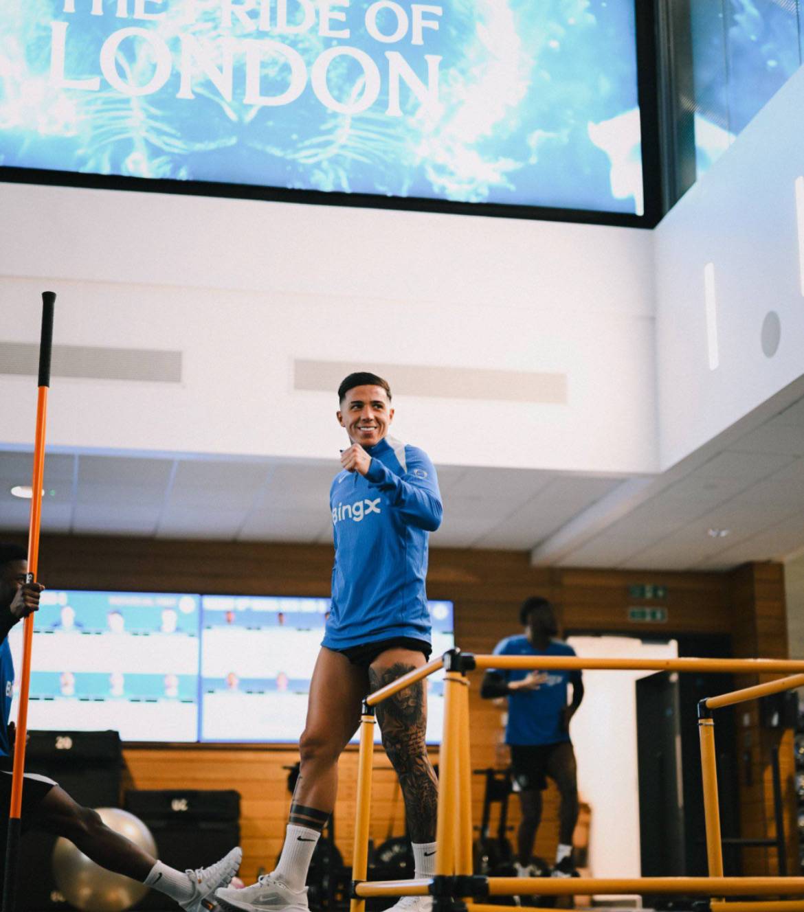 Enzo. 📸🇦🇷

#CFC | #Chelsea 

📲 @CFC_ChelseaFC
