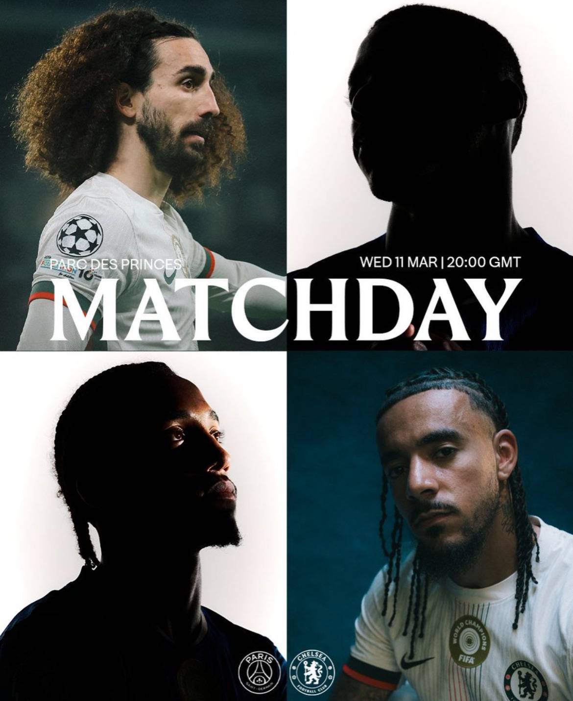 MATCHDAY IN PARIS! 🏆

🆚 PSG
🏟 Parc des Princes
🤝 UEFA Champions League - R16
⌚️ 9.00pm - 9ja tim...