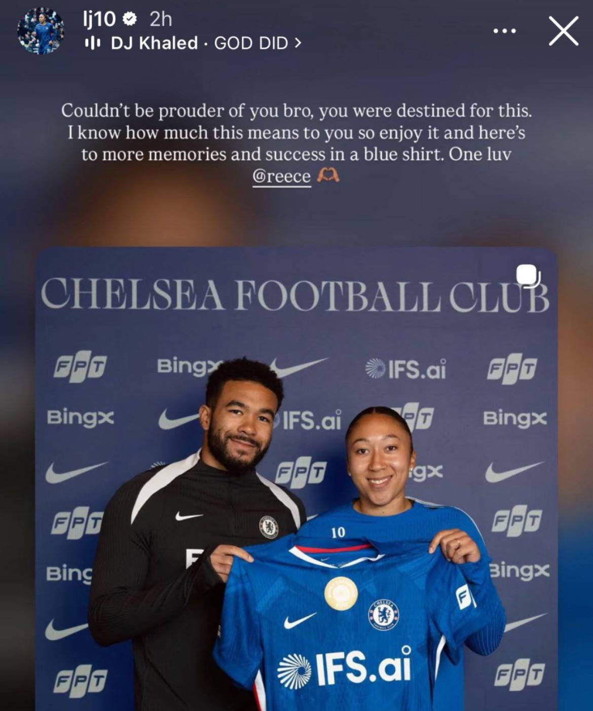 Lauren James on IG 💙

#CFC | #Chelsea

📲 @CFC_ChelseaFC