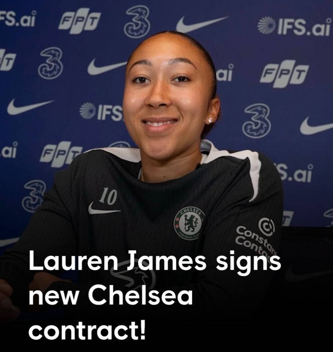 OFFICIAL: Chelsea have announced that Lauren James has signed a new contract until 2030.
#CFC | #Ch...