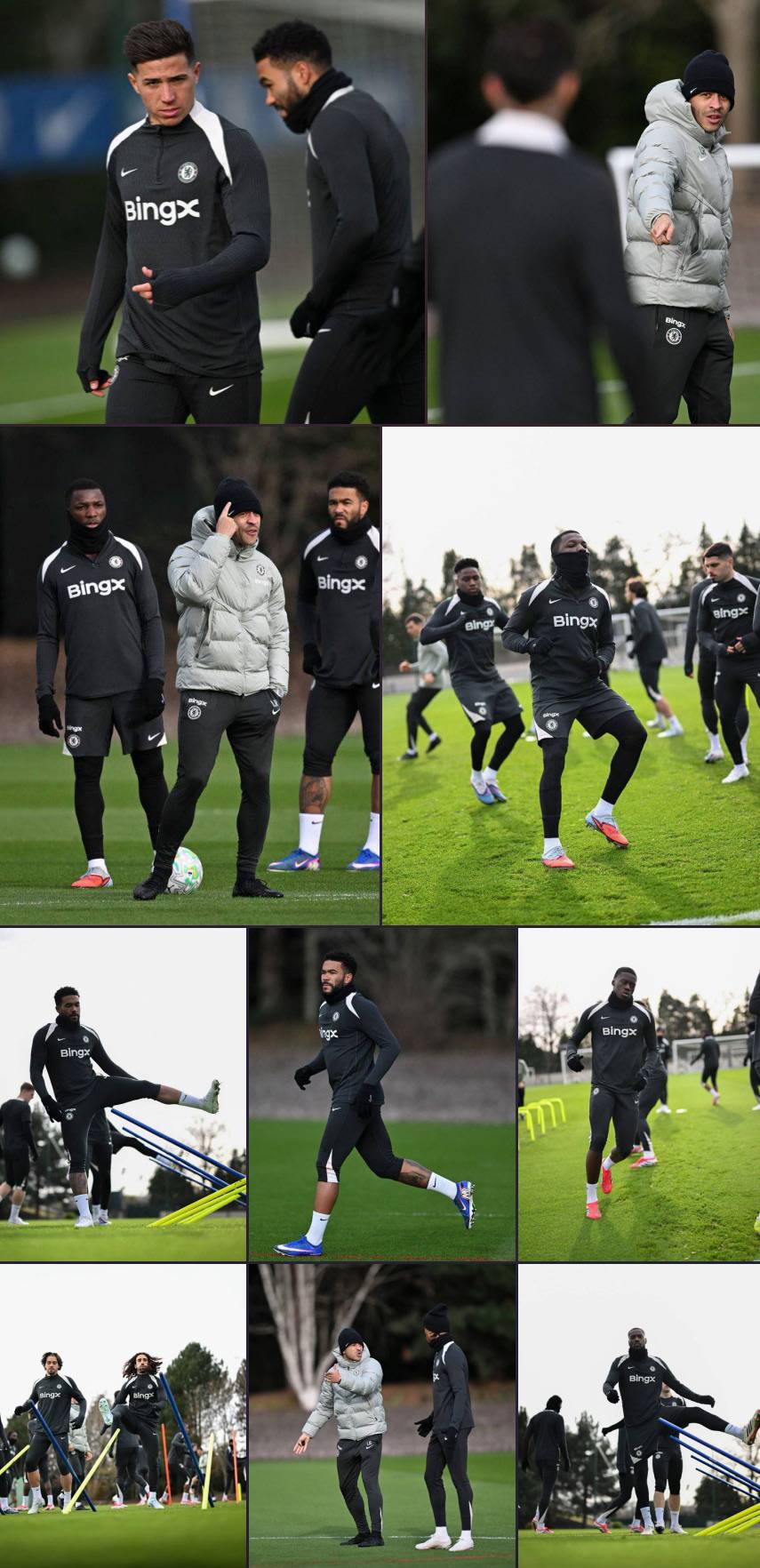 ๐ธ Today's training session ahead of Newcastle clash! ๐ช๐ต (3/3)
#CFC | #Chelsea | #CHENEW
๐ฒ @CF...