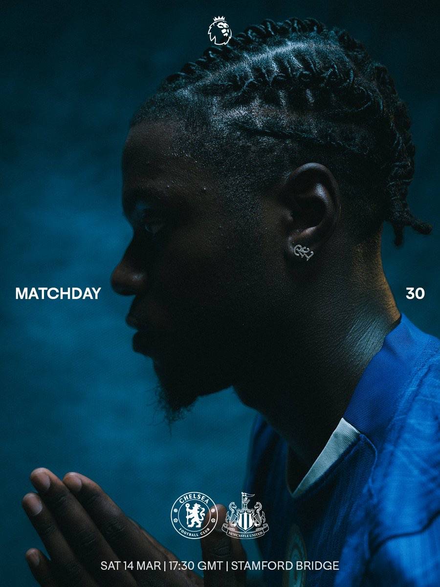 MD30 at the Bridge. โ
๐ Newcastle
๐ Stamford Bridge
๐ค PL - Gameweek 30
โ๏ธ 6:30pm - 9ja time
๐บ...
