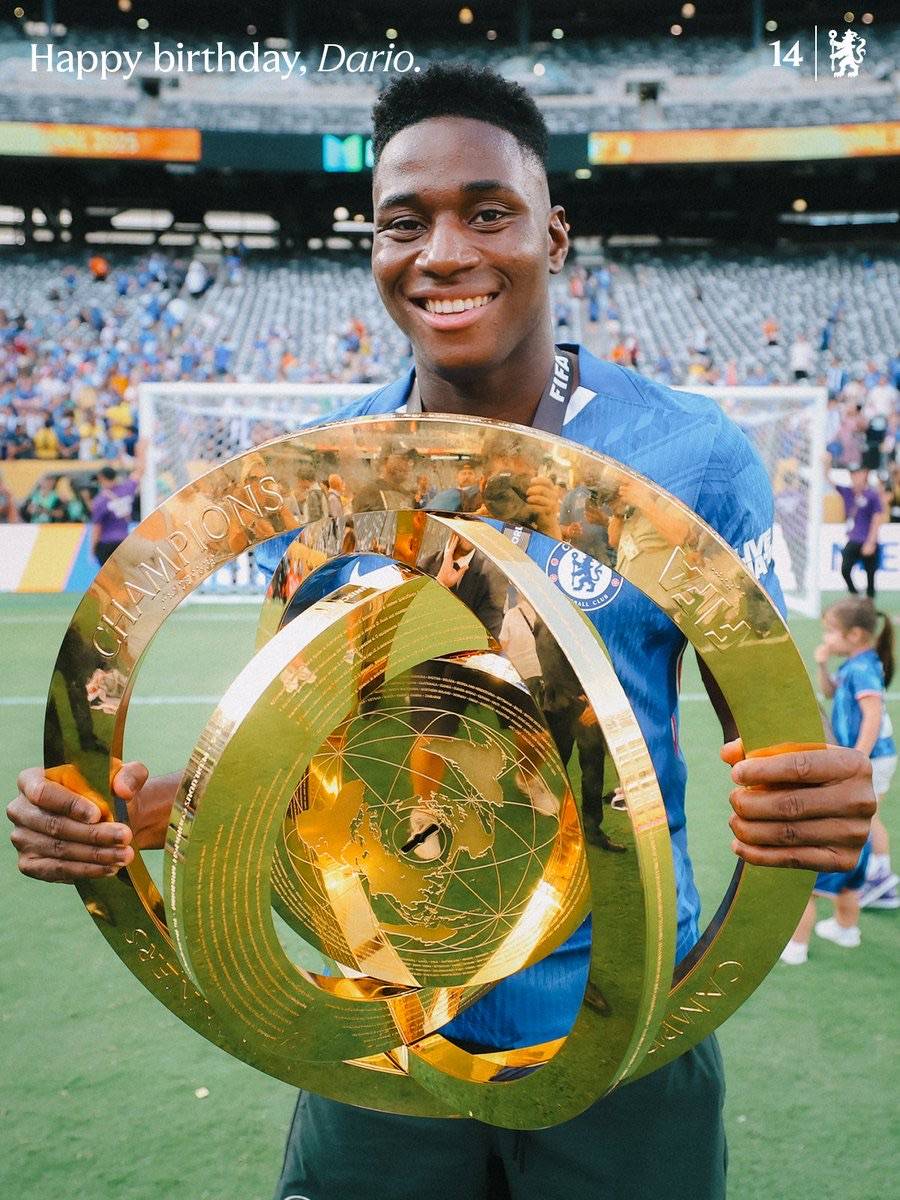 Happy birthday, Dario. ๐
#CFC | #Chelsea
๐ฒ @CFC_ChelseaFC