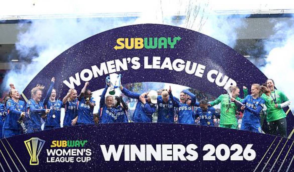 Subway League Cup Winners. ๐๐ต
#CFC | #Chelsea | #CFCW
๐ฒ @CFC_ChelseaFC