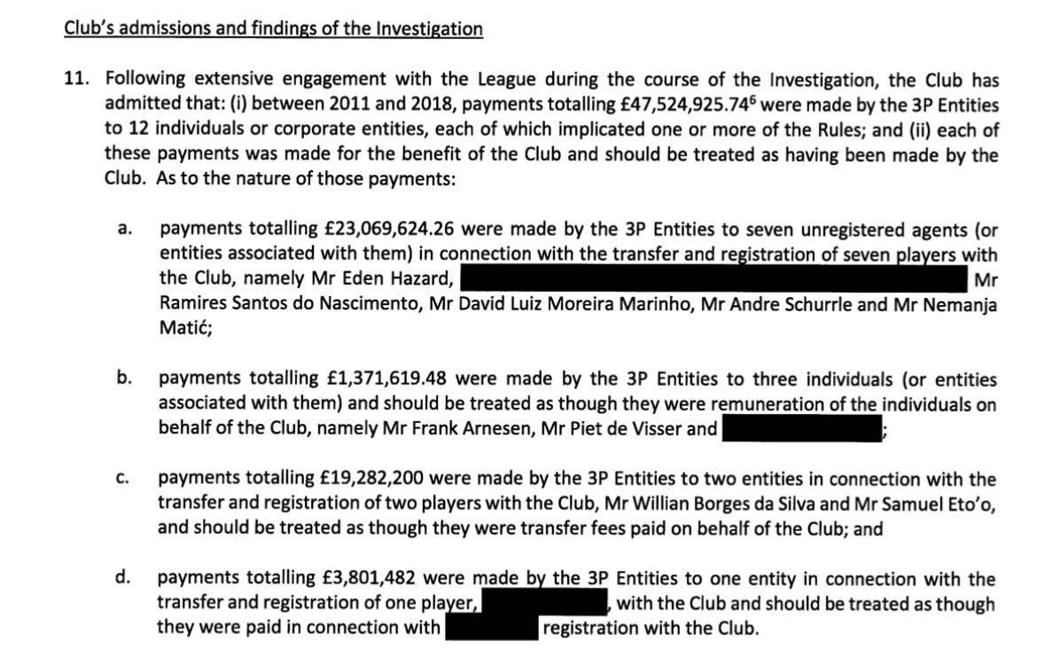 Payments totalling £23,069,624.26 were made by the 3P Entities to seven unregistered agents (or enti...
