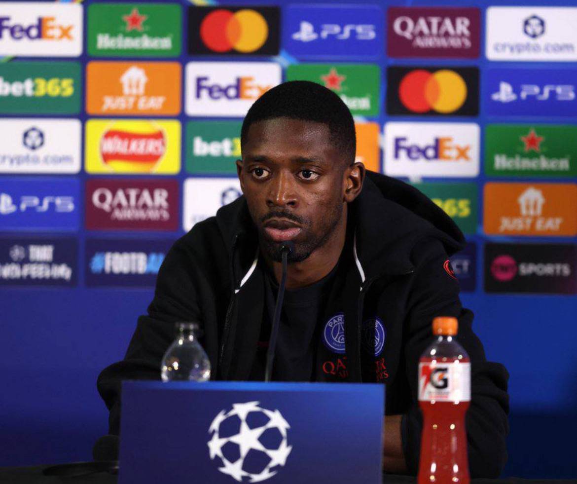 🗣️ PSG forward, Ousmane Dembélé:
"Our mentality is always to win matches. We can't be in our own ha...