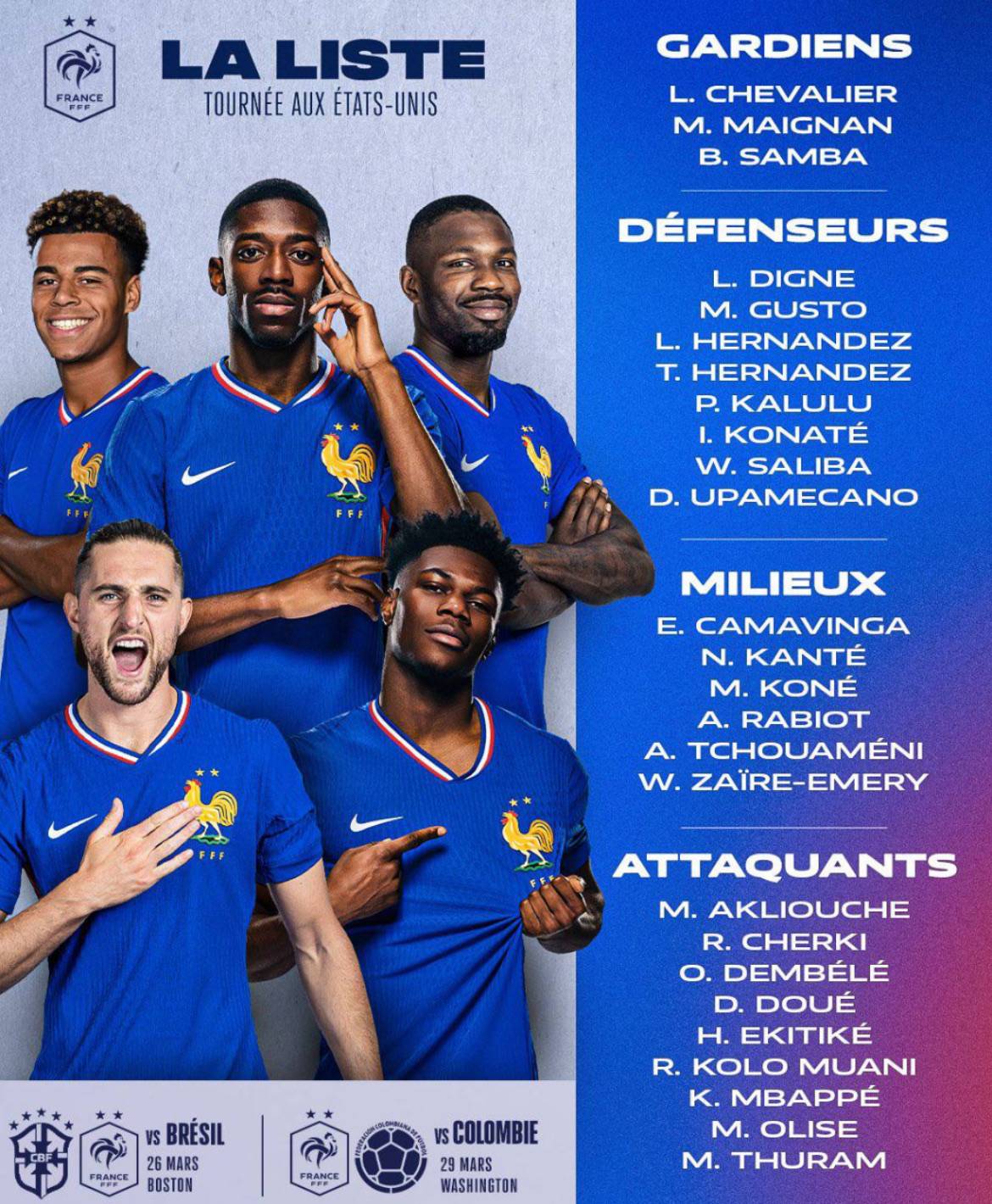 ๐ซ๐ท Malo Gusto named in the France squad for the upcoming national team games.
#CFC | #Chelsea | #In...
