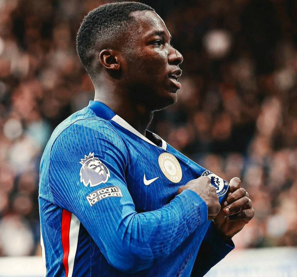๐จ Moises Caicedo really has this desire to be part of the Chelsea project! He really feels the love...