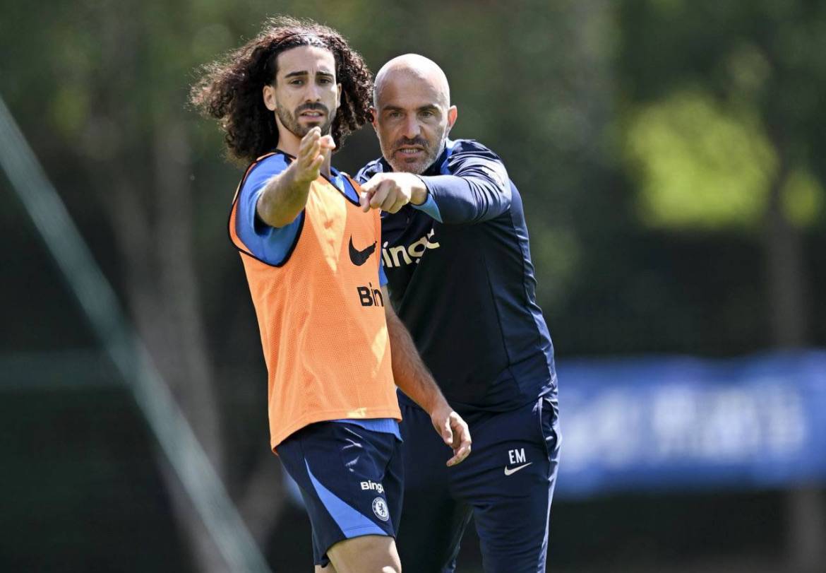 🗣️ Enzo Maresca on Cucurella:
“I adore him, adore him, I think he’s every coach’s dream, he’s spec...