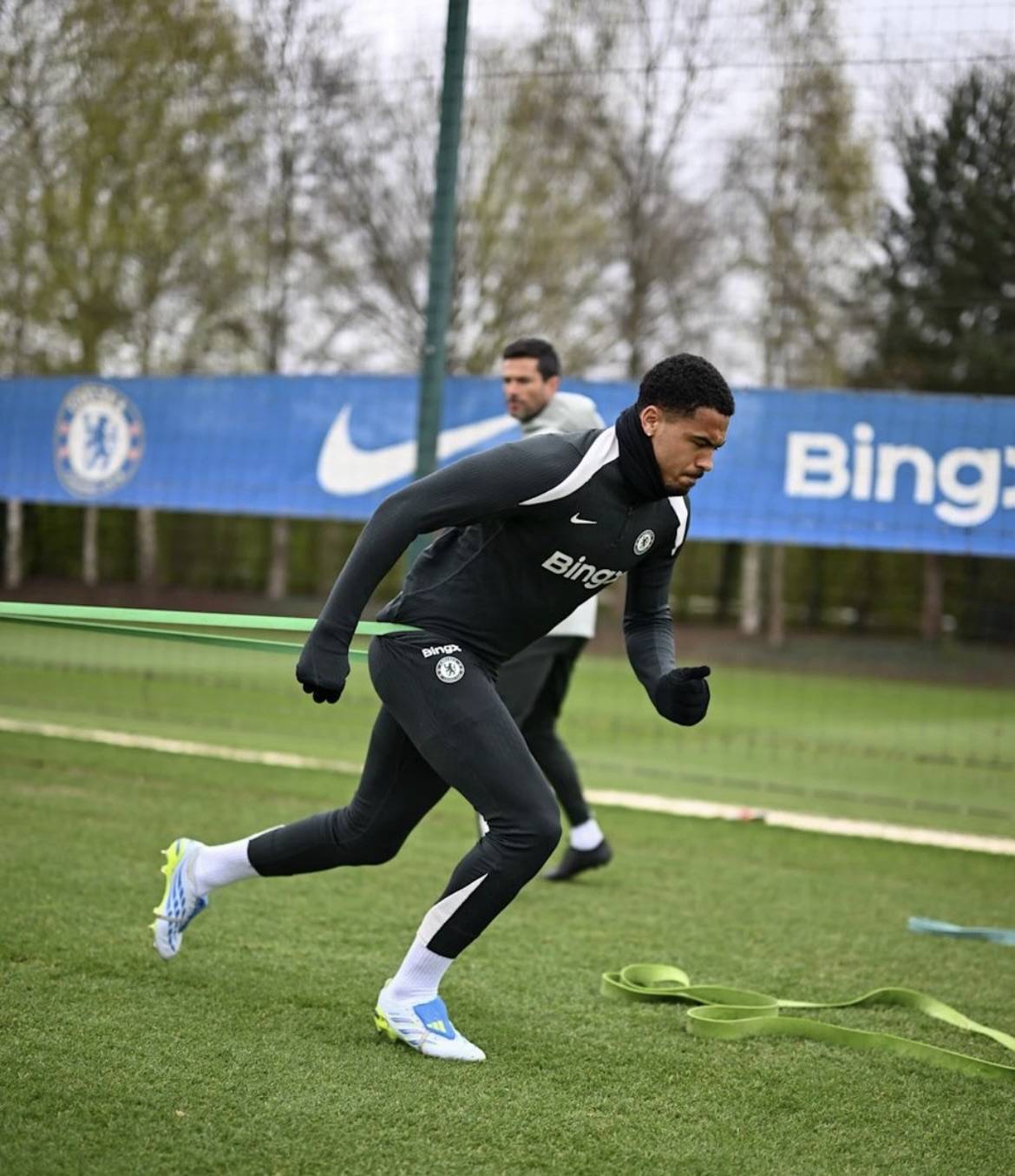 Levi Colwill in training today.
#CFC | #Chelsea
๐ฒ @CFC_ChelseaFC